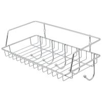 Полка д/ванной подвесная 29*15*14 см (5 крючков) 008205 /24шт/Рыжий Кот