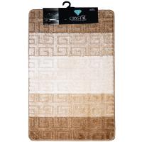 Комплект ковриков д/ванной и WC Рим 60*100/50*60см мокко МС2-500 /25шт/ My Crystal Комплект ковриков д/ванной и WC Рим 60*100/50*60см мокко МС2-500 /25шт/ My Crystal