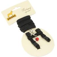 Комплект нейлон д/грыз.(поводок 10мм*120см шлейка с бубенчиком 10мм)черный 01210011-07/Каскад Комплект нейлон д/грыз.(поводок 10мм*120см шлейка с бубенчиком 10мм)черный 01210011-07/Каскад