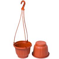 Кашпо Подвесное №21 3,7л с подд. терракот 22*16см