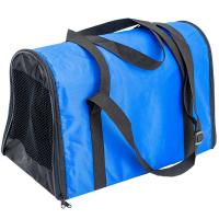 Сумка переноска Конверт-Туннель №0 расклад.с карманом и ремнем 33*19*21см васильковый/9025/Дарэлл