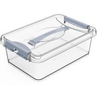 Контейнер д/хранения Клик 6л прозрачный с защелками С272ПРО Контейнер д/хранения Клик 6л прозрачный с защелками С272ПРО