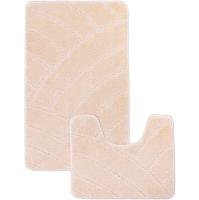 Комплект ковриков д/ванной и WC Радуга 50*80/40*50см бежевый МС2-071 /25шт/ My Crystal Комплект ковриков д/ванной и WC Радуга 50*80/40*50см бежевый МС2-071 /25шт/ My Crystal