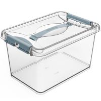Контейнер д/хранения Клик 10л прозрачный с защелками С274ПРО Контейнер д/хранения Клик 10л прозрачный с защелками С274ПРО