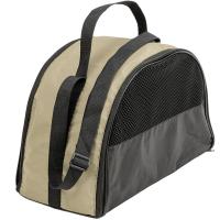 Сумка переноска ЧИП Конверт-Полукруг №1 расклад.с карм. и ремнем 40*20*27см бежевая/9056беж/Дарэлл