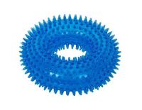 Игрушка с Кольцо с шипами из термопластичной резины с пищалкой 12,5см/9120009/Каскад 