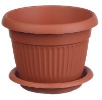 Кашпо ЛИВИЯ 7,4л терракот М3021