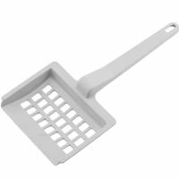 Совок для кошачьего туалета 12,5*27*2см светло-серый/2800/Дарэлл