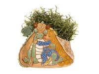 Кашпо Дракон с принцессой милое 118-303