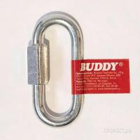 Карабин альпинистский с муфтой овальный 8*105мм/SGM-0707/Вестерн