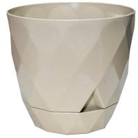 Кашпо Ромбики 0,65л кофе с прик.под. А268