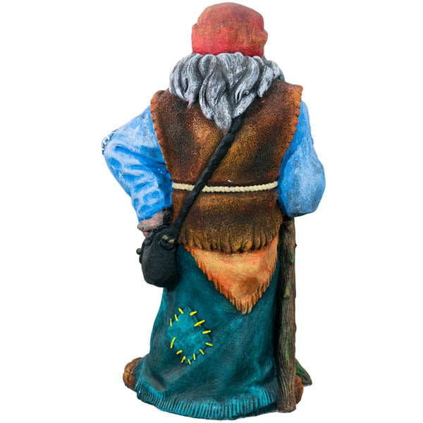 Баба Яга с пеньком 75см Ф093