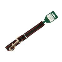 Поводок капрон 25мм*2м черный с красными строчками DONBARON Поводок капрон 25мм*2м черный с красными строчками DONBARON