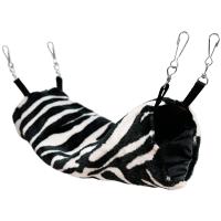 Гамак-тоннель д/грызунов Меховой сафари микс подвесной на 4-х карабинах 34-16см/DONBARON Гамак-тоннель д/грызунов Меховой сафари микс подвесной на 4-х карабинах 34-16см/DONBARON