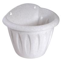 Кашпо Фелиция 16см настенное мрамор С120М