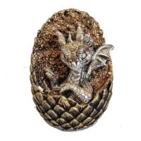 Копилка Дракон в яйце (золото+серебро) L11,5W10H10 716394/SK233
