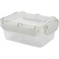 Контейнер с защелками д/прод. 0,4л Plast Team Bergen прямоугол. пепельный жемчуг РТ1041 /15шт/ПТ