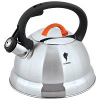 Чайник 2,3л со свистком, нержавеющая сталь, капсульное дно