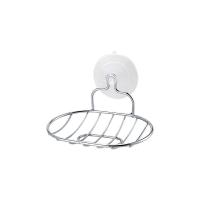 Мыльница подвесн. на присосках овал. металл 311457/10шт/Рыжий Кот