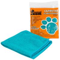 Салфетка д/уборки М-01Есо 25*25см микрофибра 310291/40шт/Рыжий Кот