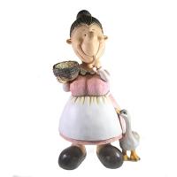 Баба с пшеницей Н63,5см 626979/FP219