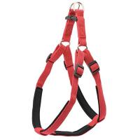 Шлейка синтетика 20мм Евро S быстросъемная с мягкой подкладкой красная/031520красн