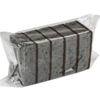 Губка д/посуды (5шт набор) Black 98*67*35мм 310578 /40шт/Рыжий Кот