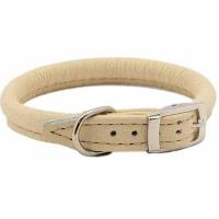 Ошейник кожа 5мм Корд круглый 22-26см бежевый/410211беж/Дарэлл Ошейник кожа 5мм Корд круглый 22-26см бежевый/410211беж/Дарэлл