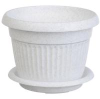 Кашпо ЛИВИЯ 11л мрамор М 3022