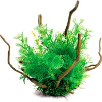 Грот Коряга с растениями L 310*160*200мм/74044213/Триол Грот Коряга с растениями L 310*160*200мм/74044213/Триол