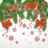 Салфетки бумажные НГ 3 слоя Pero Prestige 33*33см "Новогоднее настроение" 20л /12шт/1053 Салфетки бумажные НГ 3 слоя Pero Prestige 33*33см "Новогоднее настроение" 20л /12шт/1053