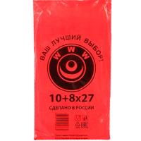 ФНД30354 Пакет фасовочный ПНД 10*8*27см WWW красный /10шт/ ФНД30354 Пакет фасовочный ПНД 10*8*27см WWW красный /10шт/
