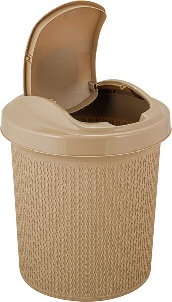 Контейнер д/мусора Soul 12л кофейный SV4065КФ /8шт/ПР