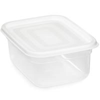 Контейнер д/СВЧ Матрешка 0,4л прямоугольная белый М9176 /30шт/ Альтерн