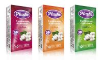 Платочки бумажные 3 слоя "Plushe Deluxe Standart" 10 листов/10шт/280шт/5510