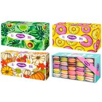 Салфетки бумажные 2сл. "Plushe Ассорти" 20*20см в кор. V-сл. 100л 17937 /35шт/ Салфетки бумажные 2сл. "Plushe Ассорти" 20*20см в кор. V-сл. 100л 17937 /35шт/