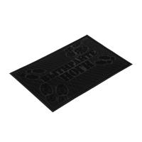 Коврик придверный 40*60см VORTEX "Вытирайте ноги" черный 20013/20шт/Профит
