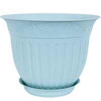 Цветочный горшок Виноград 6л мятный с поддоном 5PL0164 