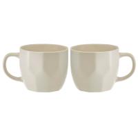 Набор кружек 400мл Balance (2шт) молочный в инд. упак. Ф11-079L/2 /24шт/Rosario 