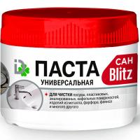 Чистящее ср-во универсальное Сан-Blitz 400г с антибактериальный эффект паста /16шт/ Чистящее ср-во универсальное Сан-Blitz 400г с антибактериальный эффект паста /16шт/