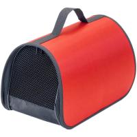 Сумка переноска ЧИП Саквояж №1 жесткая нейлон красный 36,5*22*22см/90001/