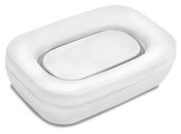 Мыльница открытая Элисса белый С843 /19шт/Мартика