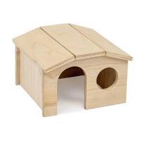 Игрушка для грызунов Домик ЕСО Сарай деревянный 13*13*h8см/86811 Игрушка для грызунов Домик ЕСО Сарай деревянный 13*13*h8см/86811