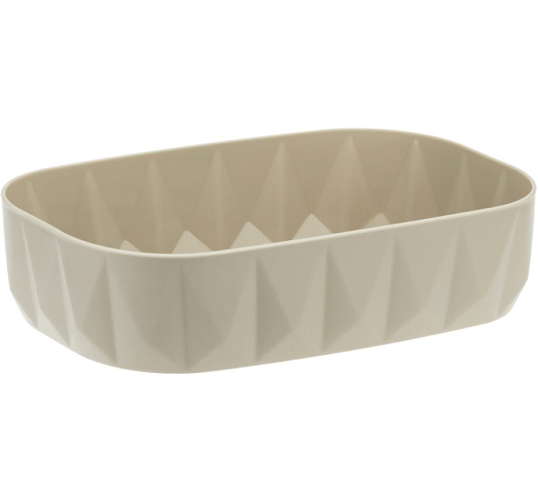 Мыльница д/ванны Призма латте М2243