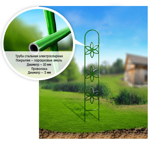 Шпалера Трио 1,44*19см   Шпалера Трио 1,44*19см