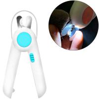 Когтерез с подстветкой и встроенной пилкой бело-голубой 15см/КПП2 Когтерез с подстветкой и встроенной пилкой бело-голубой 15см/КПП2