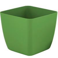 Кашпо Vienna 1,5л квадрат. оливковый IG6803 /10шт/ПР