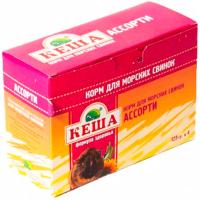 Корм для морских свинок ассорти зерносмесь Кеша  4*125 гр  Корм для морских свинок ассорти зерносмесь Кеша  4*125 гр