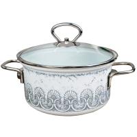 Кастрюля 2,5л Олимп-1-Элит белый /Керчь