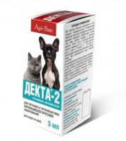 Капли глазные Декта-2 для кошек и собак 5 мл Капли глазные Декта-2 для кошек и собак 5 мл